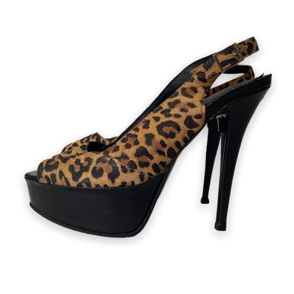 Cheetah print high heels - Picture 3 of 5